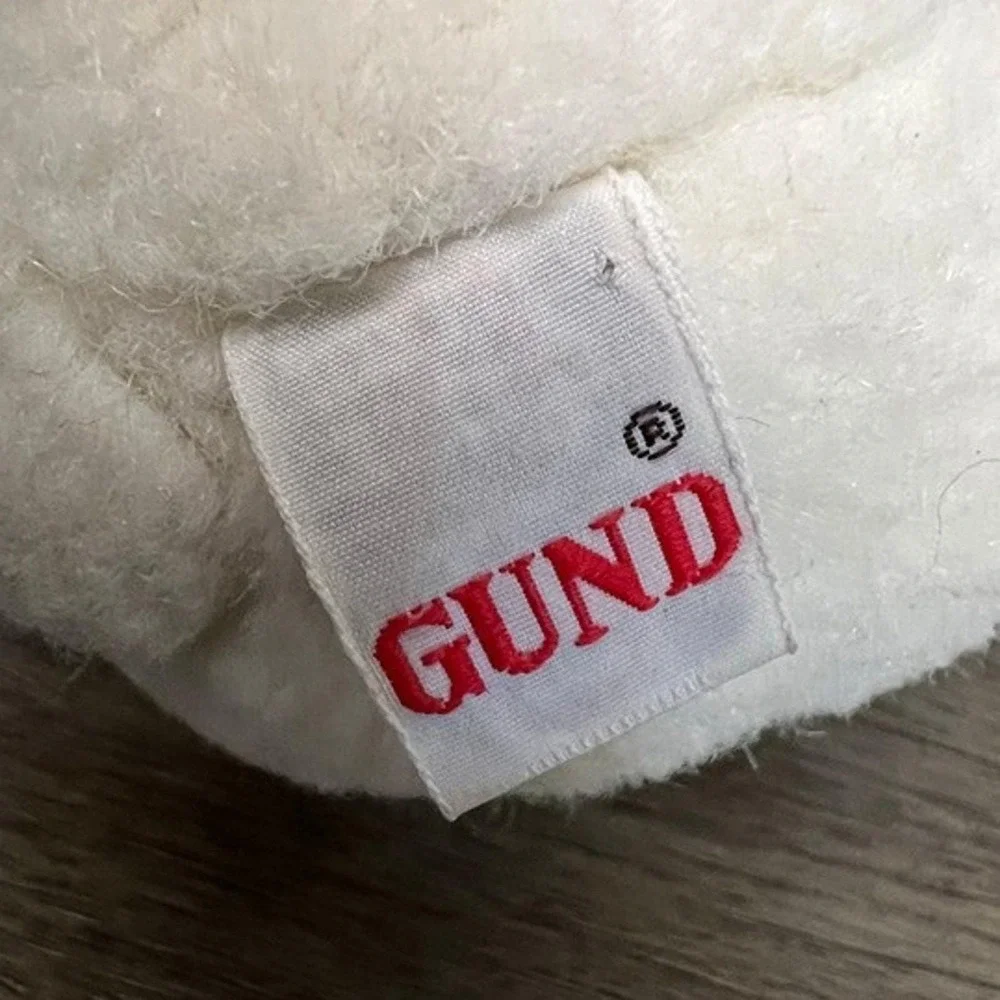 GUND Vintage 1980 Snuffles‎ the Polar Bear Plush 6.5"